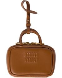 Miu Miu - Beau Leather Micro-Bag - Lyst