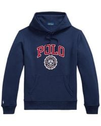 Polo Ralph Lauren - Logo Fleece Hoodie - Lyst