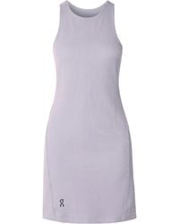 On Shoes - Ribbed Recycled Stretch Mini Dress - Lyst