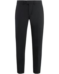 Dondup - Pablo Wool Blend Dress Trousers - Lyst