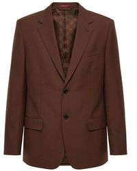 Gucci - Single-Breasted Wool-Blend Blazer - Lyst