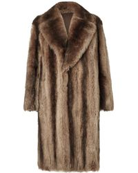 Fendi - Sheepskin Coat - Lyst