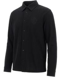 Gucci - Cotton Piquet Shirt With Embroidery - Lyst