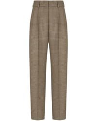 Blazé Milano - Fox Saona Check-Pattern Trousers - Lyst