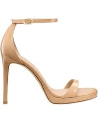 Stuart Weitzman - Nudist Platform High-Heeled Sandals - Lyst