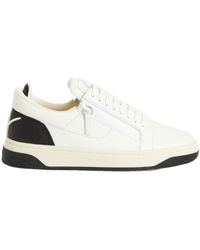 Giuseppe Zanotti - Gz94 Zip-Detailed Low-Top Sneakers - Lyst