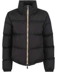 Burberry - Checker-Tape Ambleside Puffer Jacket - Lyst