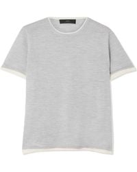 arch4 - Selcombe Knitted T-Shirt - Lyst