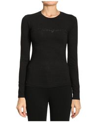 Armani Jeans - Logo Detail T-Shirt - Lyst