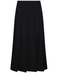 Studio Nicholson - Fuse Pleated Skirt - Lyst