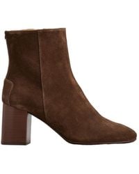 Tod's - Block Heel Ankle Boots - Lyst