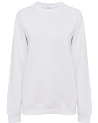 Chloé - Chloé Logo Embroidered Crewneck Sweatshirt - Lyst