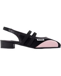 CAREL PARIS - Peachy Slingback Mesh Pumps - Lyst