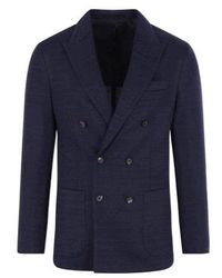 Eleventy - Double-Breasted Suit Jacket - Lyst