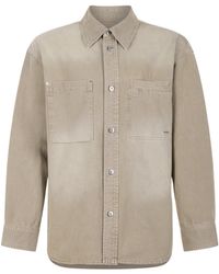 WOOYOUNGMI - Patch-Pocket Logo Shirt - Lyst