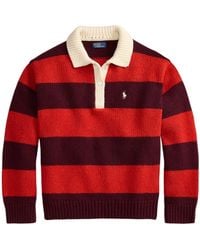 Polo Ralph Lauren - Classic Long-Sleeve Knit Polo Shirt - Lyst