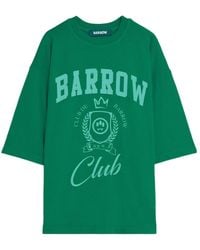 Barrow - Logo-Print T-Shirt - Lyst