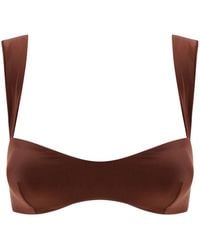 Magda Butrym - Wide-Strap Bikini Top - Lyst