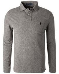 Polo Ralph Lauren - All Fits Mesh Long-Sleeved Polo Shirt - Lyst