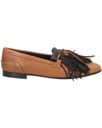Brunello Cucinelli - Round-Toe Loafers Decorated With Tassels - Lyst