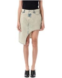 Coperni - Denim Asymmetric Skirt - Lyst