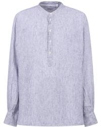 Original Vintage Style - Half-Breasted T-Shirt - Lyst