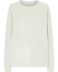 James Perse - Supima Cotton-Terry Sweatshirt - Lyst