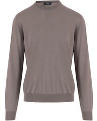 Herno - Crewneck Long-Sleeved Jumper - Lyst
