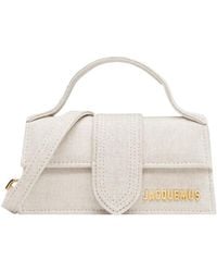 Jacquemus - Logo Plaque Top Handle Bag - Lyst