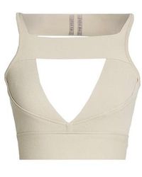 Rick Owens - Knit Sleeveless Cropped Top - Lyst