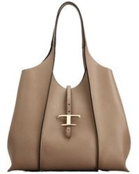Tod's - T Timeless Medium Shopping Bag - Lyst