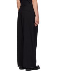 Studio Nicholson - Virgin Wool-Blend Barathea Trousers - Lyst