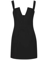 Givenchy - V-Neck Mini Dress - Lyst