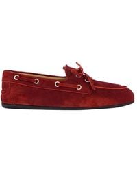 Miu Miu - Round-Toe Moccasins - Lyst