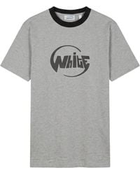 Off-White c/o Virgil Abloh - Logo Print T-Shirt - Lyst