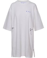 Off-White c/o Virgil Abloh - Floral Arrows T-Shirt Dress - Lyst
