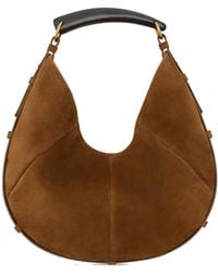 Saint Laurent - Medium Mombasa Suede Shoulder Bag - Lyst