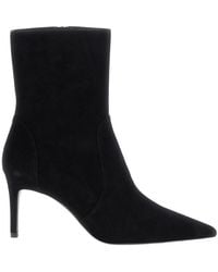 Stuart Weitzman - Zipper Ankle Boots - Lyst