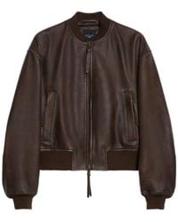 Weekend by Maxmara - Hiltex Zip-Up Bomber Jacket - Lyst