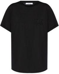 Max Mara - Crewneck Short-Sleeved T-Shirt - Lyst