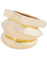 Elisabetta Franchi - Logo Detail Ring - Lyst