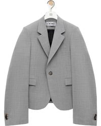 Loewe - Single-Breasted Tailored Blazer - Lyst