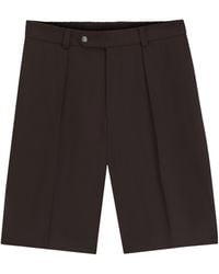 BOSS - Boss Pleated Bermuda Shorts - Lyst