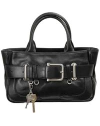 OSOI - Mini Brocle Buckled Leather Tote Bag - Lyst