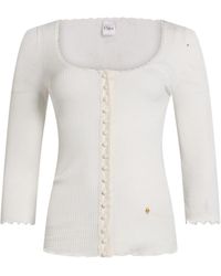 Chloé - Solid Color Tops - Lyst