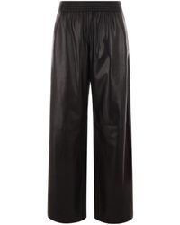 DROMe - High Waist Wide Leg Trousers - Lyst