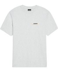 Jacquemus - Logo Patch Crewneck T-Shirt - Lyst