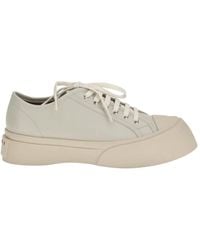 Marni - Pablo Logo Patch Lace-Up Sneakers - Lyst