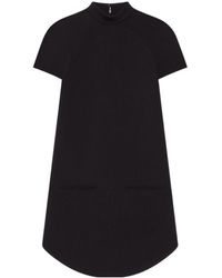 Courreges - Funnel Neck Mini Dress - Lyst