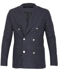 Tonello - Double-Breasted Jacket - Lyst